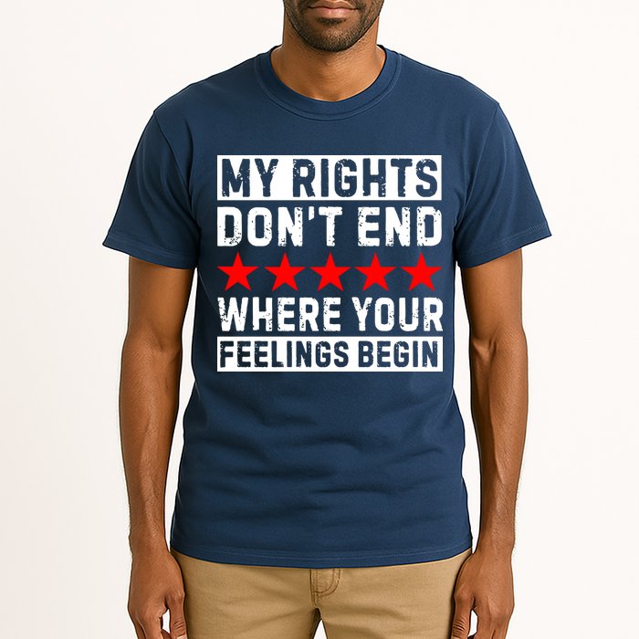 My Rights Don't End Where Your Feelings Begin Tall T-Shirt