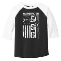 My Rights Don't End Where Your Feelings Begin AR15 (ON BACK) Toddler Fine Jersey T-Shirt