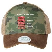 Middleclassfancy Rad Dad Rules Of The Grill Legacy Tie Dye Trucker Hat