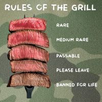 Middleclassfancy Rad Dad Rules Of The Grill Legacy Tie Dye Trucker Hat