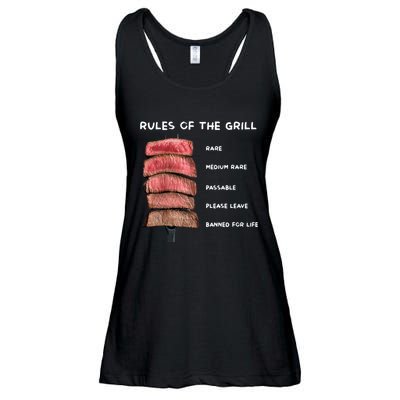 Middleclassfancy Rad Dad Rules Of The Grill Ladies Essential Flowy Tank