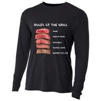 Middleclassfancy Rad Dad Rules Of The Grill Cooling Performance Long Sleeve Crew