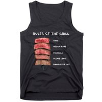 Middleclassfancy Rad Dad Rules Of The Grill Tank Top