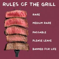 Middleclassfancy Rad Dad Rules Of The Grill 16oz Travel Tumbler