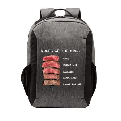 Middleclassfancy Rad Dad Rules Of The Grill Vector Backpack