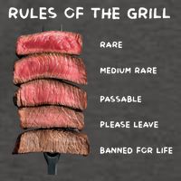 Middleclassfancy Rad Dad Rules Of The Grill Vector Backpack