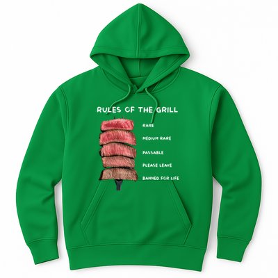 Middleclassfancy Rad Dad Rules Of The Grill Hoodie