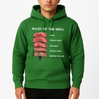 Middleclassfancy Rad Dad Rules Of The Grill Hoodie