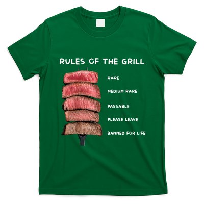 Middleclassfancy Rad Dad Rules Of The Grill T-Shirt