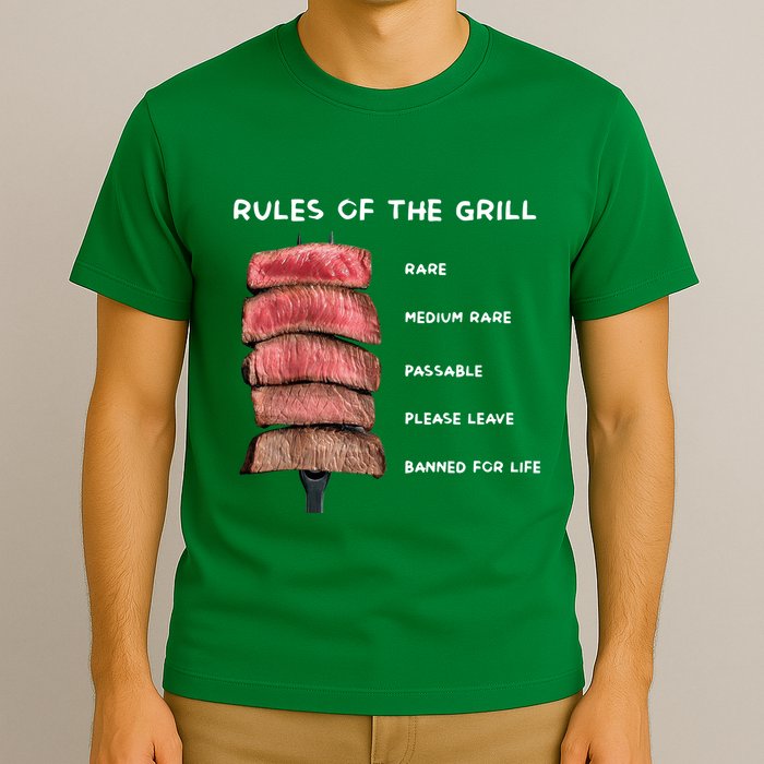 Middleclassfancy Rad Dad Rules Of The Grill T-Shirt