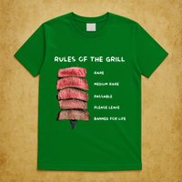 Middleclassfancy Rad Dad Rules Of The Grill T-Shirt