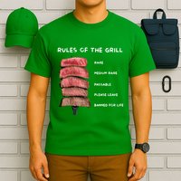 Middleclassfancy Rad Dad Rules Of The Grill T-Shirt