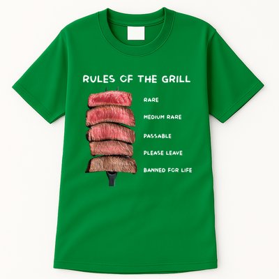 Middleclassfancy Rad Dad Rules Of The Grill Tall T-Shirt