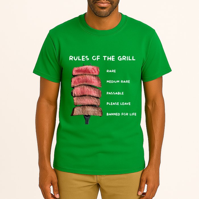 Middleclassfancy Rad Dad Rules Of The Grill Tall T-Shirt