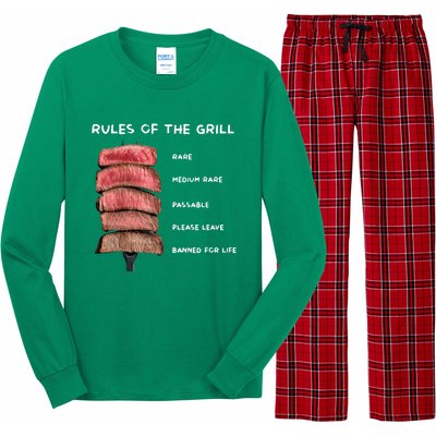 Middleclassfancy Rad Dad Rules Of The Grill Long Sleeve Pajama Set