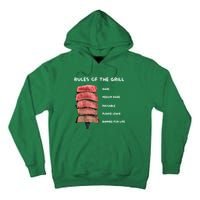 Middleclassfancy Rad Dad Rules Of The Grill Tall Hoodie