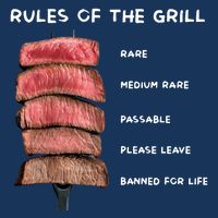Middleclassfancy Rad Dad Rules Of The Grill Infant Baby Jersey Bodysuit