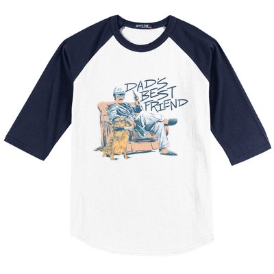 Middleclassfancy Rd DadS Best Friend 2.0 Baseball Sleeve Shirt