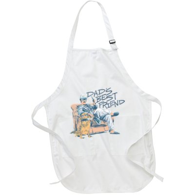 Middleclassfancy Rd DadS Best Friend 2.0 Full-Length Apron With Pockets
