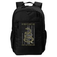 My Rights Don't End Where Your Feelings Begin Backpack