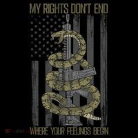My Rights Don't End Where Your Feelings Begin Sustainable Beanie