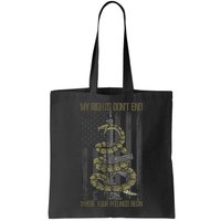 My Rights Don't End Where Your Feelings Begin Bag