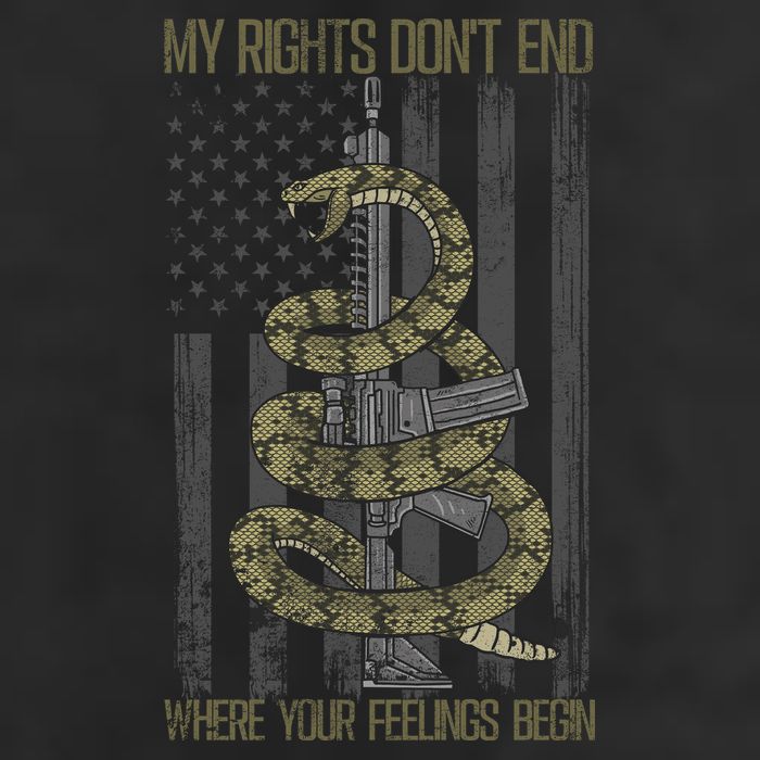 My Rights Don't End Where Your Feelings Begin 25L Jumbo Tote