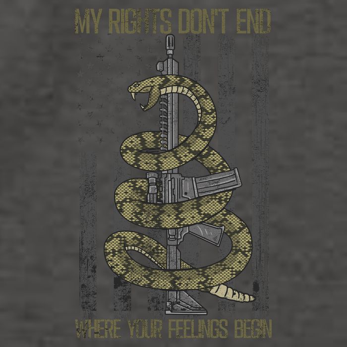 My Rights Don't End Where Your Feelings Begin Vector Backpack