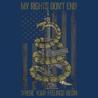 My Rights Don't End Where Your Feelings Begin Infant Baby Jersey Bodysuit