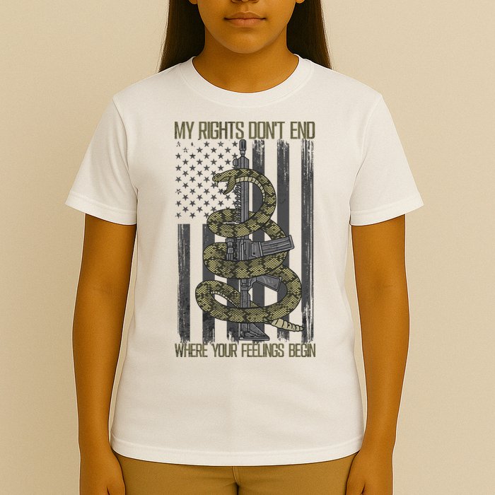 My Rights Don't End Where Your Feelings Begin T-Shirt