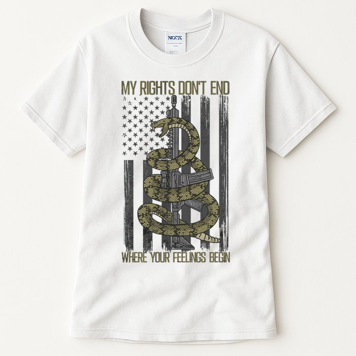 My Rights Don't End Where Your Feelings Begin Tall T-Shirt