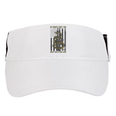 My Rights Don't End Where Your Feelings Begin Adult Drive Performance Visor