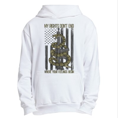 My Rights Don't End Where Your Feelings Begin Urban Pullover Hoodie