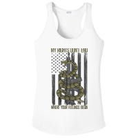 My Rights Don't End Where Your Feelings Begin Ladies PosiCharge Competitor Racerback Tank
