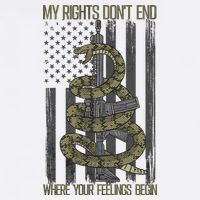 My Rights Don't End Where Your Feelings Begin Mousepad