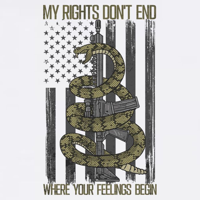My Rights Don't End Where Your Feelings Begin Mousepad