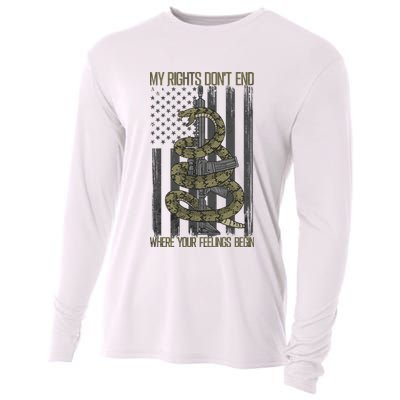 My Rights Don't End Where Your Feelings Begin Cooling Performance Long Sleeve Crew