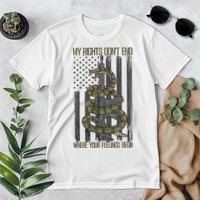 My Rights Don't End Where Your Feelings Begin Premium T-Shirt
