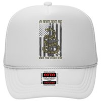 My Rights Don't End Where Your Feelings Begin Trucker Hat