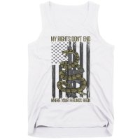 My Rights Don't End Where Your Feelings Begin Tank Top