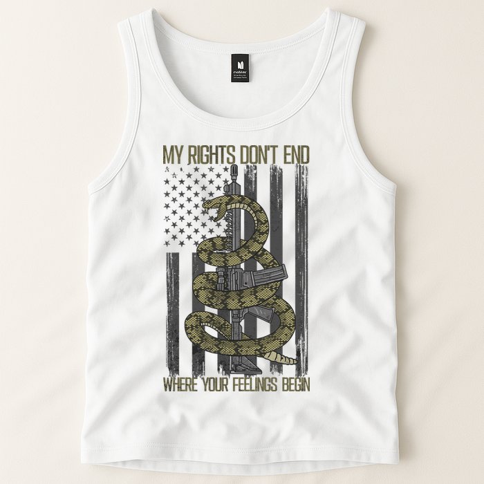 My Rights Don't End Where Your Feelings Begin Tank Top
