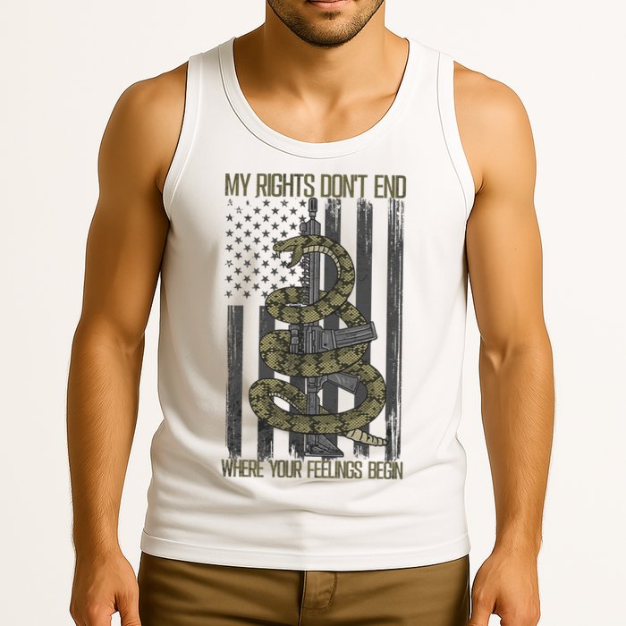 My Rights Don't End Where Your Feelings Begin Tank Top