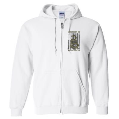 My Rights Don't End Where Your Feelings Begin Full Zip Hoodie