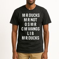 M R Ducks M R Not O S M R C M Wings Duck Lover Funny Duck Tall T-Shirt