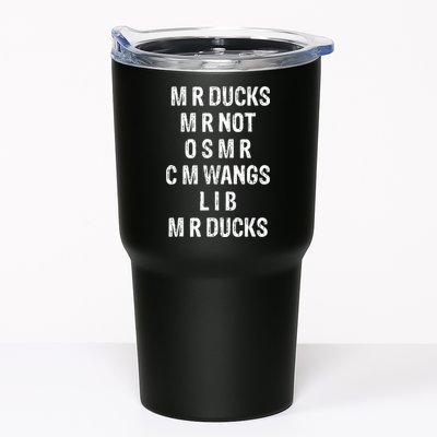 M R Ducks M R Not O S M R C M Wings Duck Lover Funny Duck Tumbler