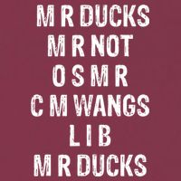 M R Ducks M R Not O S M R C M Wings Duck Lover Funny Duck 16oz Travel Tumbler