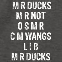 M R Ducks M R Not O S M R C M Wings Duck Lover Funny Duck Vector Backpack