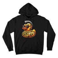 Mohawk Rubber Duck Punk Rock Rocker Tall Hoodie
