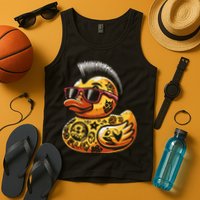Mohawk Rubber Duck Punk Rock Rocker Tank Top