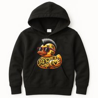 Mohawk Rubber Duck Punk Rock Rocker Kids Hoodie